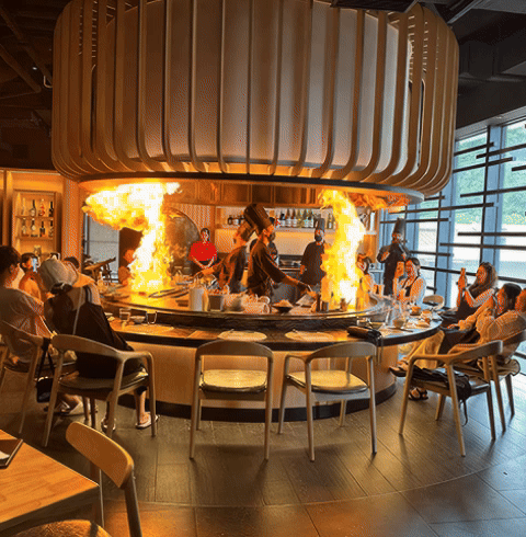 엔소 데판야끼 레스토랑(디너)