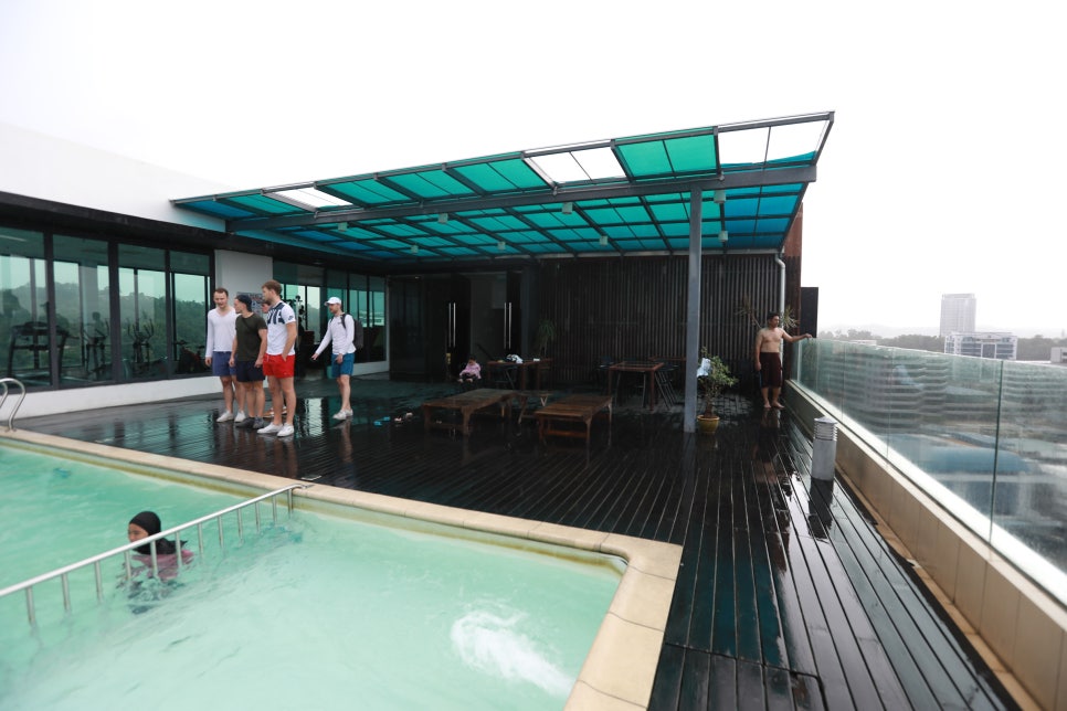 코타키나발루4박6일 스카이호텔 인피니티풀 관광지 가족