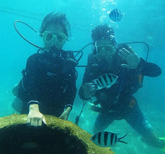 체험스쿠버다이빙+가야섬+사피섬