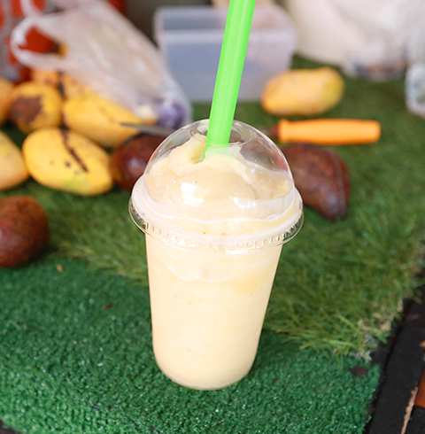 생과일쥬스 1링깃 할인